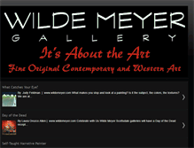 Tablet Screenshot of blog.wildemeyer.com